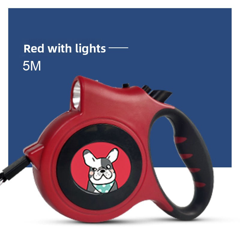 Automatic retractable cat leash