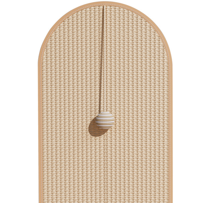Sisal Cat Scratching Board Wall Mounted
