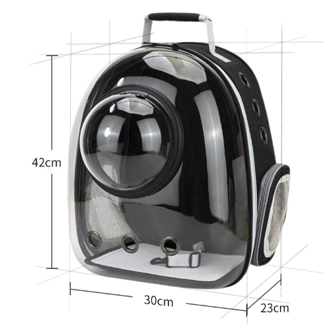 Space Capsule Cat Backpack Pet Carrier