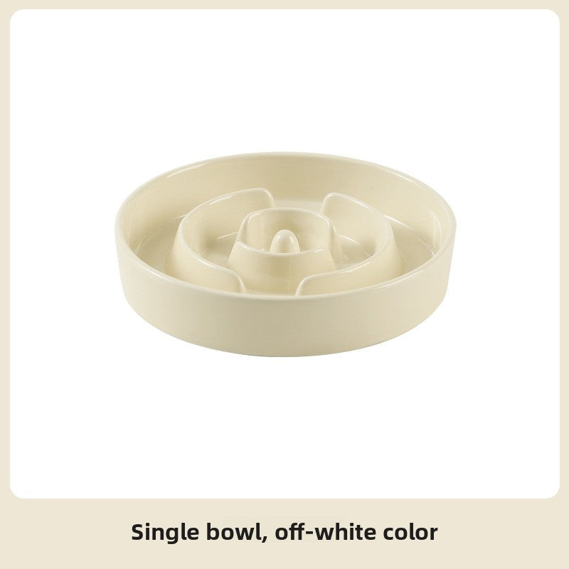 Ceramic Pet Cat and Dog Bowl