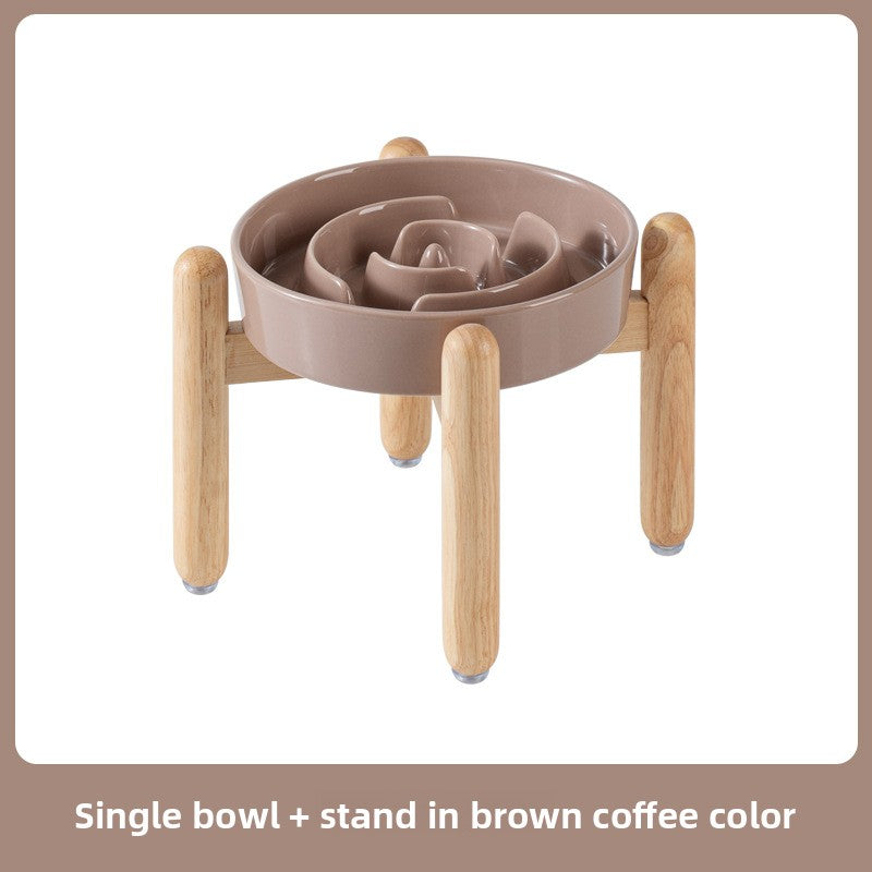 Ceramic Pet Cat and Dog Bowl