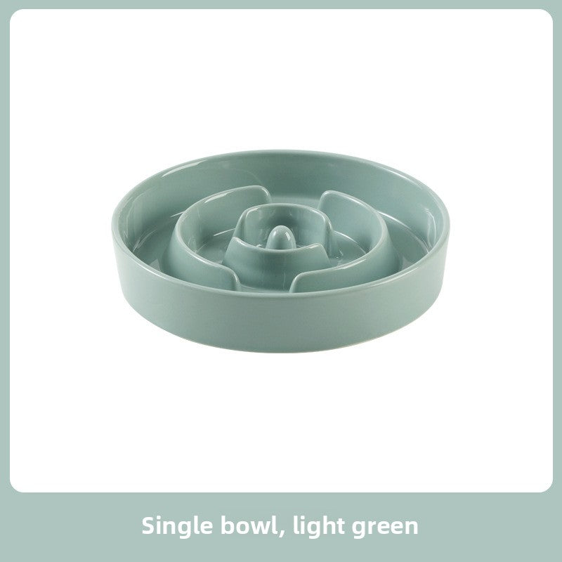 Ceramic Pet Cat and Dog Bowl