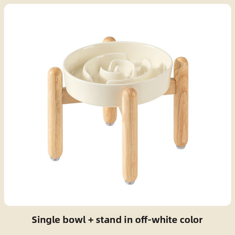 Ceramic Pet Cat and Dog Bowl