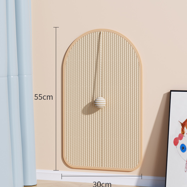 Sisal Cat Scratching Board Wall Mounted