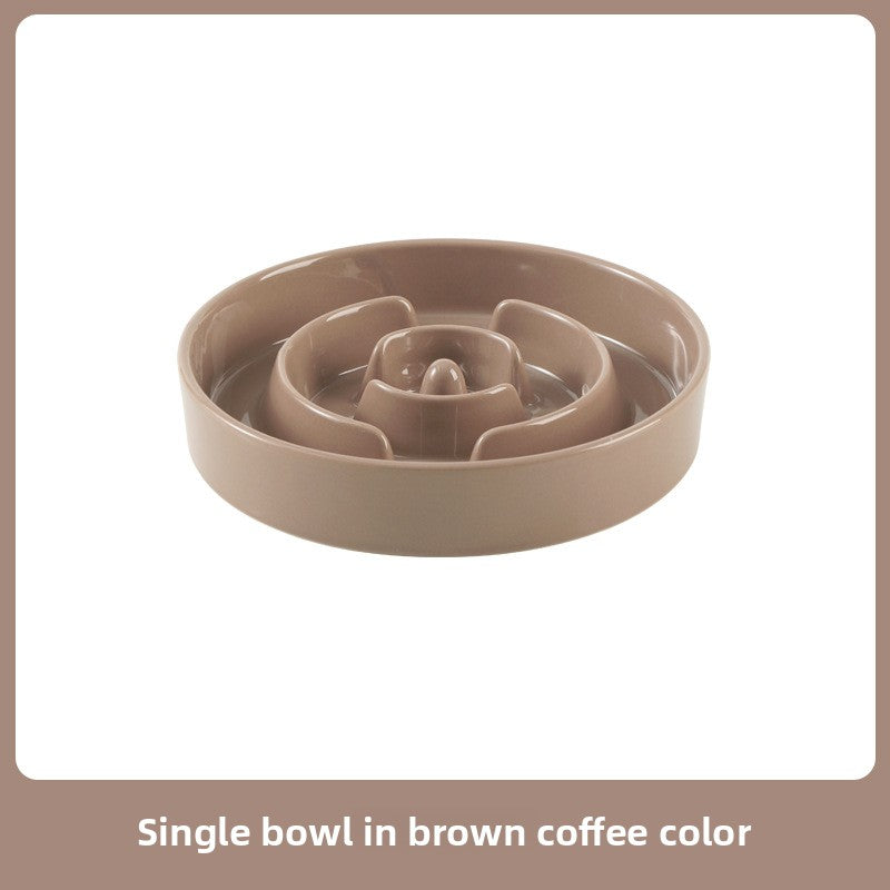 Ceramic Pet Cat and Dog Bowl