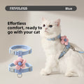 Adjustable Cat Harness Leash with Anti-Escape Design