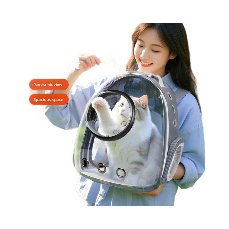 Space Capsule Cat Backpack Pet Carrier