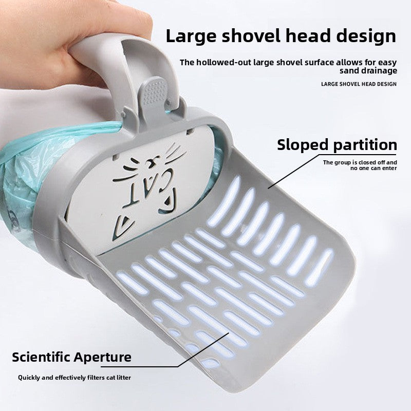 Removable Large Capacity Cat Litter Shovel