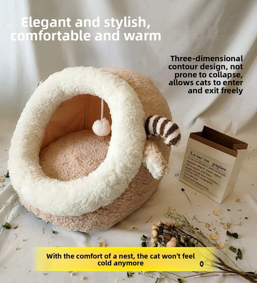 Removable Washable Pet Cat Nest