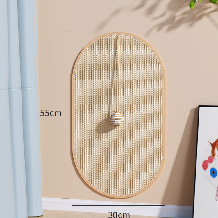 Sisal Cat Scratching Board Wall Mounted