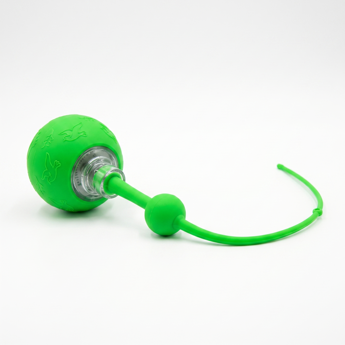 Smart electric cat toy ball in green
